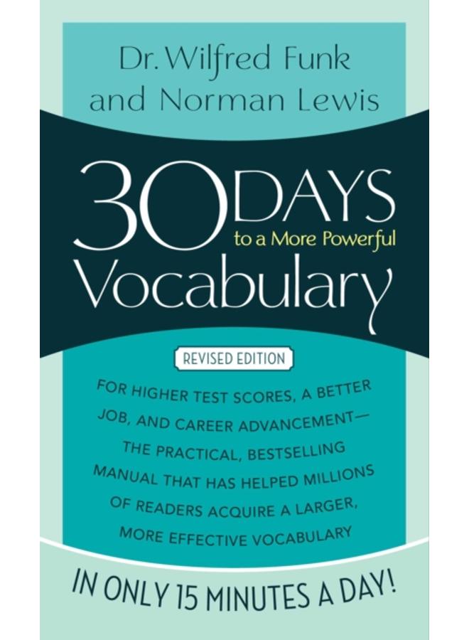 30 Days to a More Powerful Vocabulary