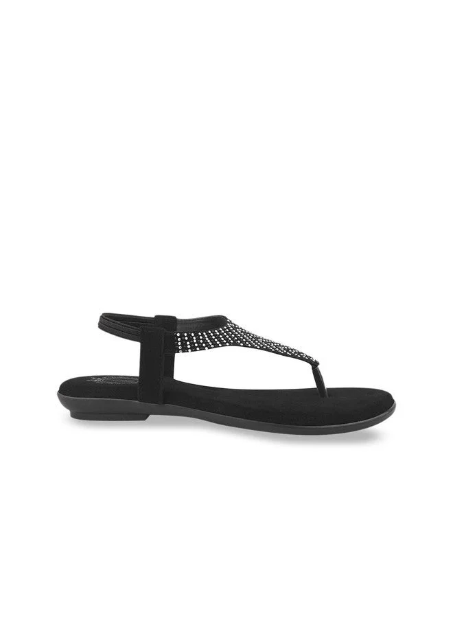 Shoetopia Shoetopia Girls Embellished Party Open Toe Flats