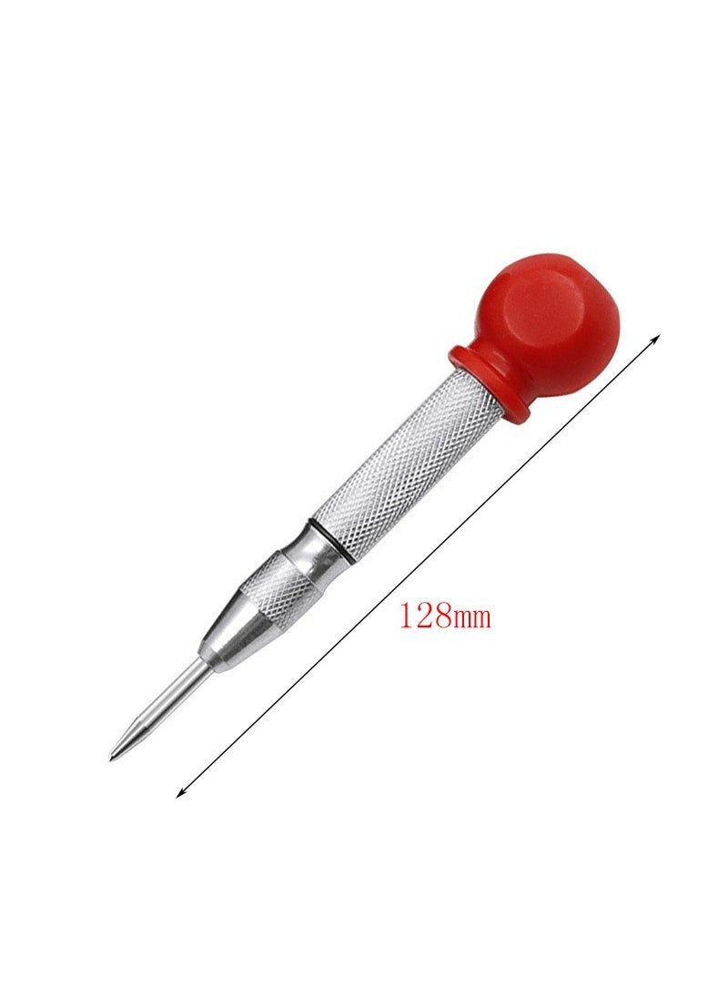 Large Automatic Center Punch Metal Marker Silver Hat [Trumpet]] 