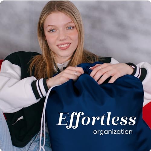 Handy Laundry Laundry Bag - Locking Drawstring Closure and Machine Washable. These Bags will Fit a Laundry Basket or Hamper and Strong Enough to Carry up to Three Loads of Clothes. (Denim) - Image 5