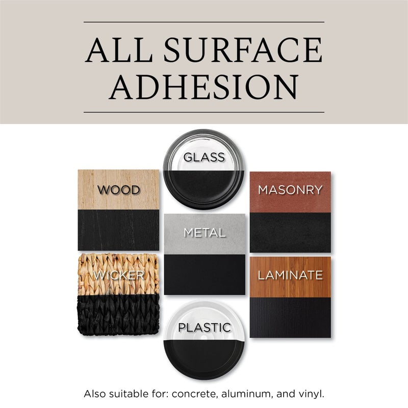 RUST-OLEUM رش طلاء شفاف عالمي لجميع الأسطح من راست-أوليوم 302151، 11 أونصة، شفاف غير لامع - Image 4