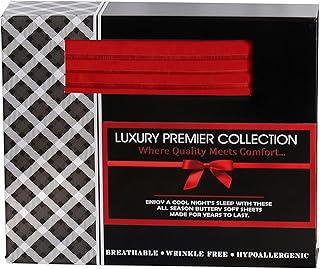Elegant Comfort Elegant Comfort Luxurious 1500 Thread Count Egyptian Quality Gift Box 4-Piece Bedding Sheet Set, Breathable, Soft  - Image 1