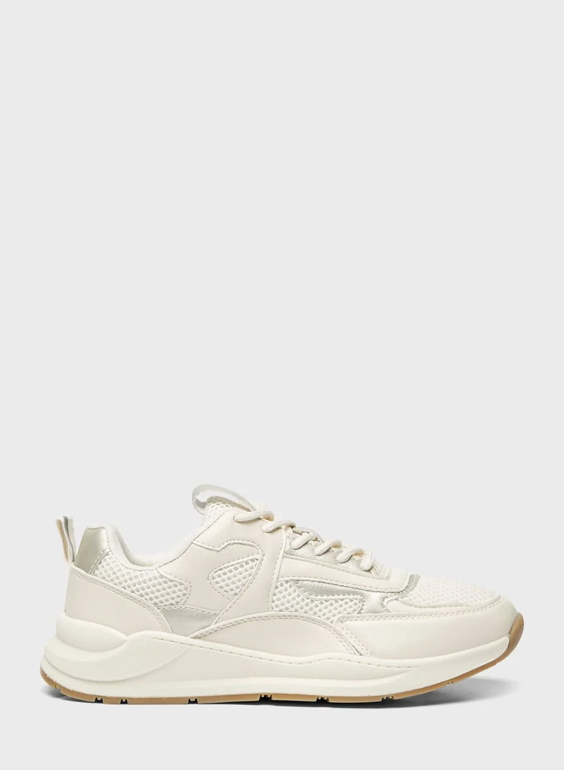 shoexpress Lace Up Low Top Sneakers