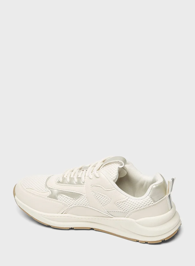 shoexpress Lace Up Low Top Sneakers