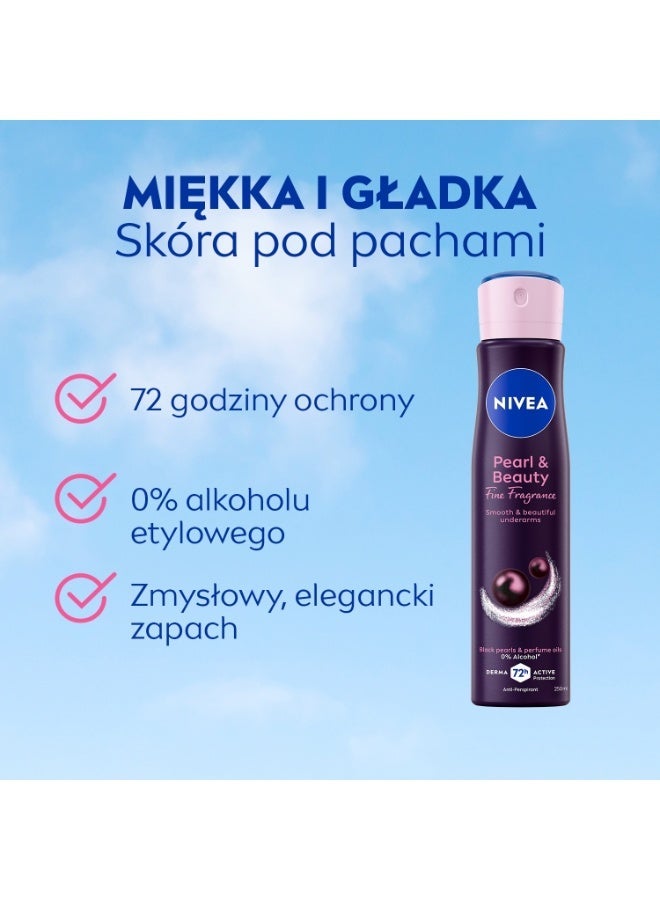 Nivea رذاذ مضاد للتعرق لؤلؤ أسود وزيوت عطرية - Image 3
