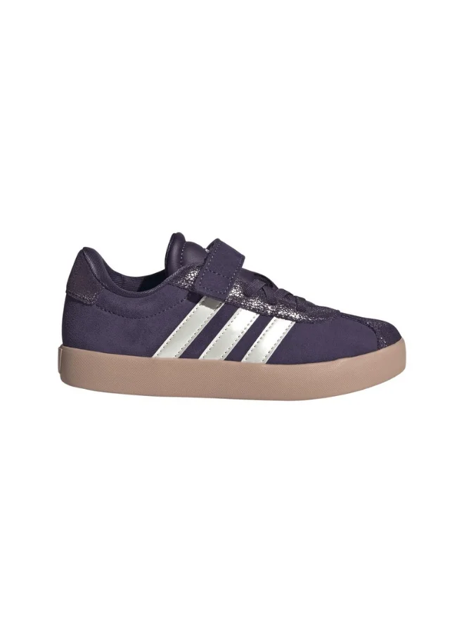 Adidas Vl Court 3.0 El C U Purple Sportswear Shoes For Kids