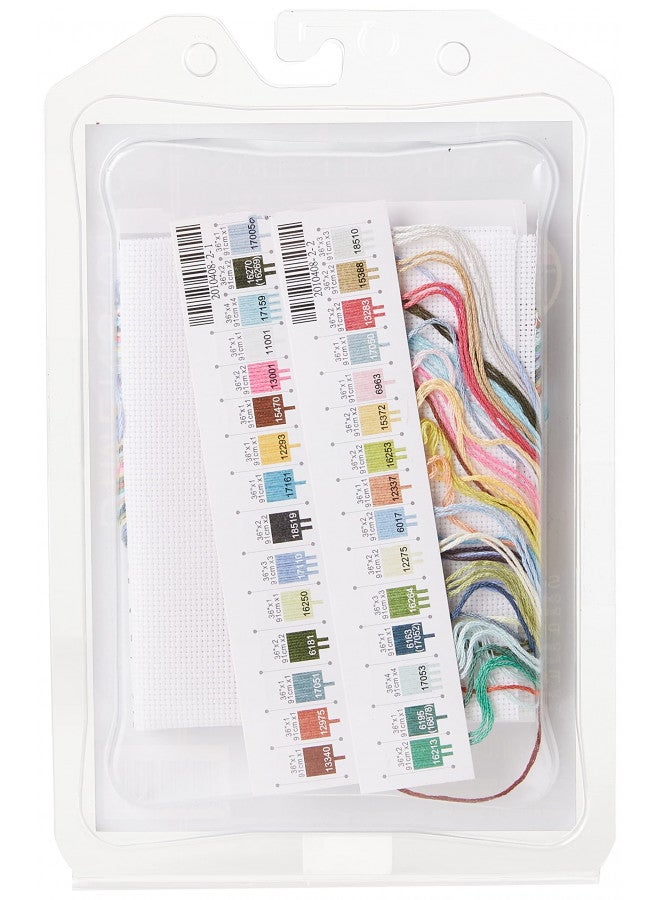 Dimensions Gold Collection Counted Cross Stitch Kit, Scenic Lighthouse, 18 Count White Aida, 5'' x 7'' - Image 2