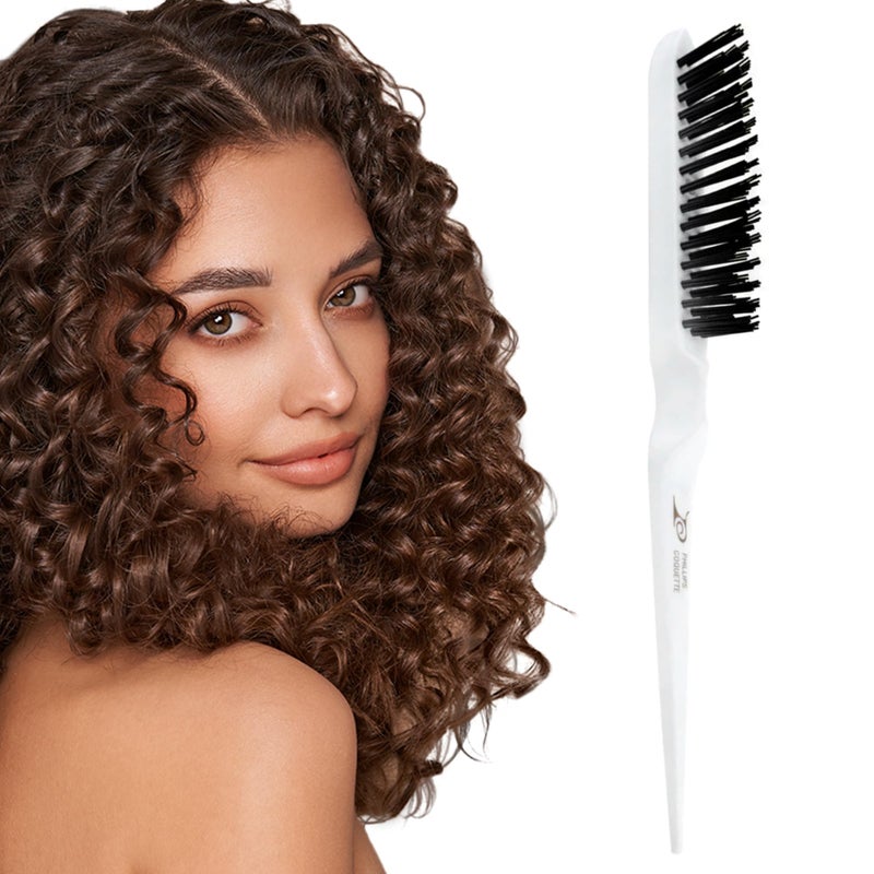 Curl Keeper Root Brush for Hair - Hair Styling Brush with Strong Flexible Nylon Bristles Prevents Snags, Creates Volume & Lift for Curly and All Hair Type - Gentle on Scalp Hair Accessories - Image 1