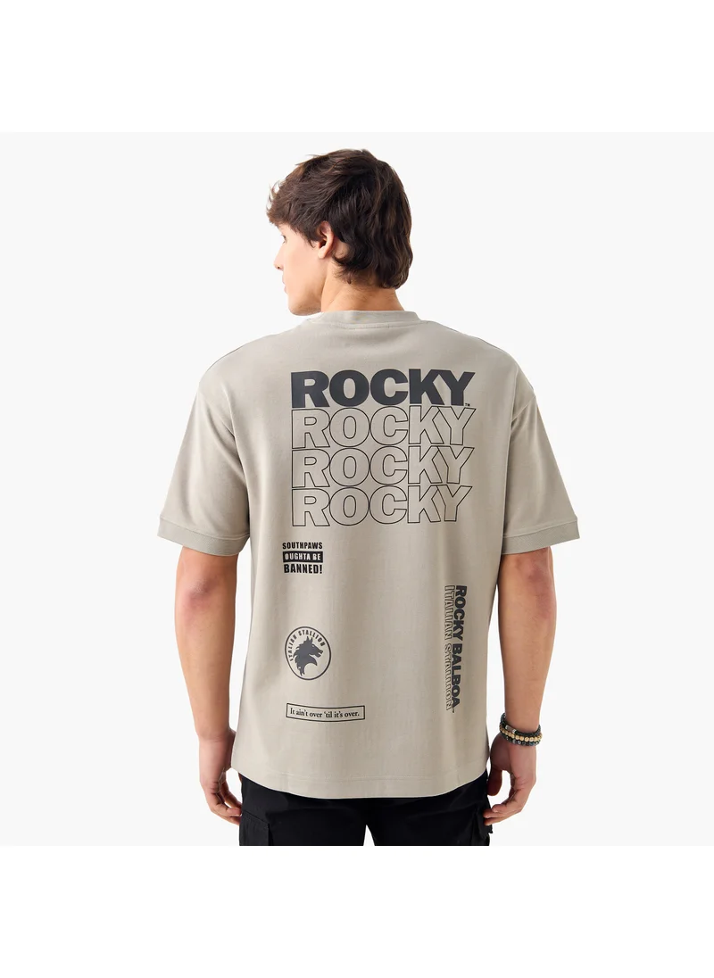 اس بي كاركترز Graphic Print Crew Neck T-shirt