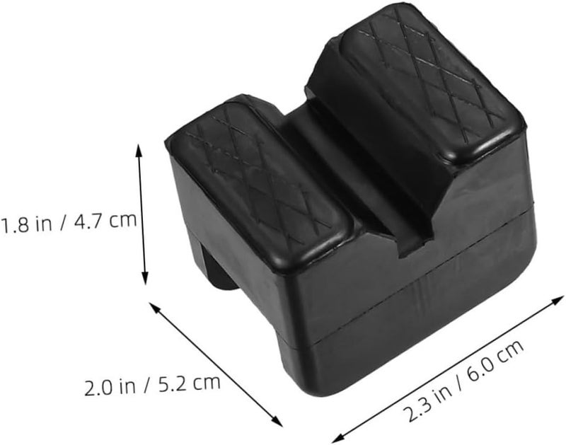 Gatuida 2pcs Rubber Jack Pads Vehicle Support Non- Design for Suvs and Trailers Floor Jack Pads for Lifting and Stability Multi-Functional Use - Image 2