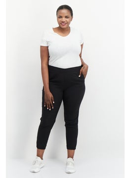 Eddie Bauer Women Sportswear Fit Training Track Pants, Black  - Image 4
