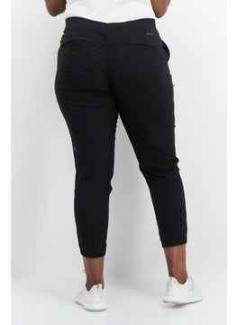 Eddie Bauer Women Sportswear Fit Training Track Pants, Black  - Image 2