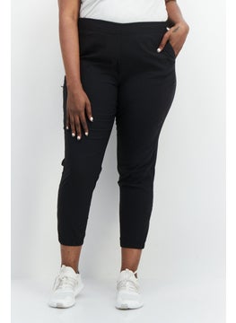 Eddie Bauer Women Sportswear Fit Training Track Pants, Black  - Image 1