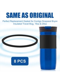 4 Pack Replacement Gasket Compatible with Contigo Snapseal Byron