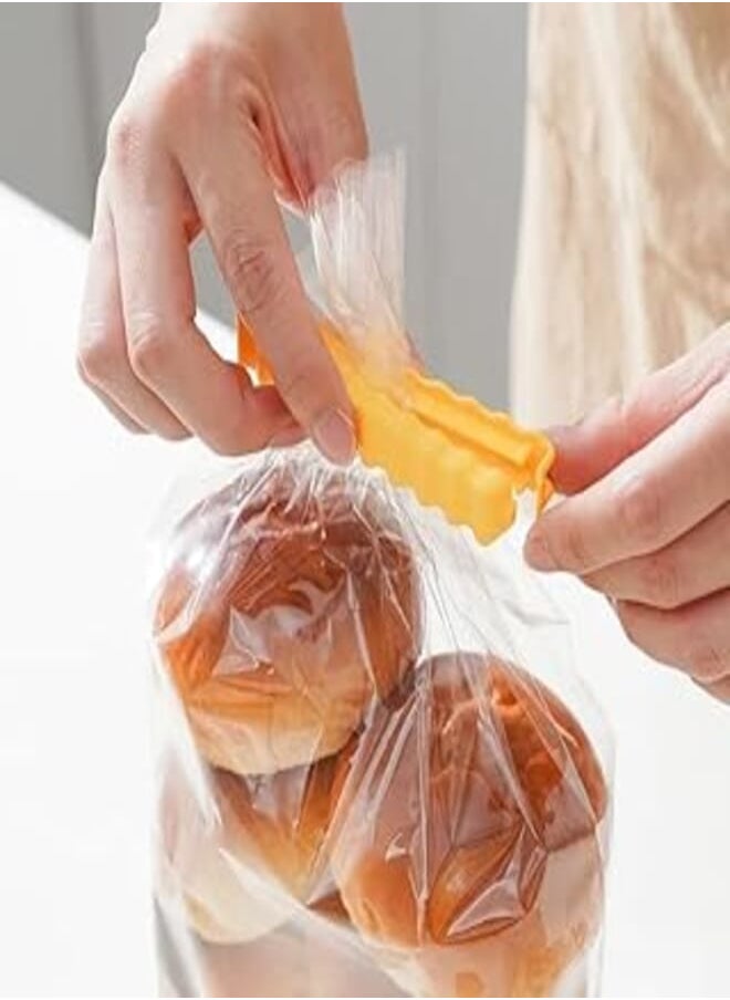 Generic - New Bag Sealer Kit - Potato Pail - Bag Sealing Clips - Plastic Holder - Double Face - Fridge Hanging - Plastic Holder Accessory - Sticky Slice - Generic - Image 1