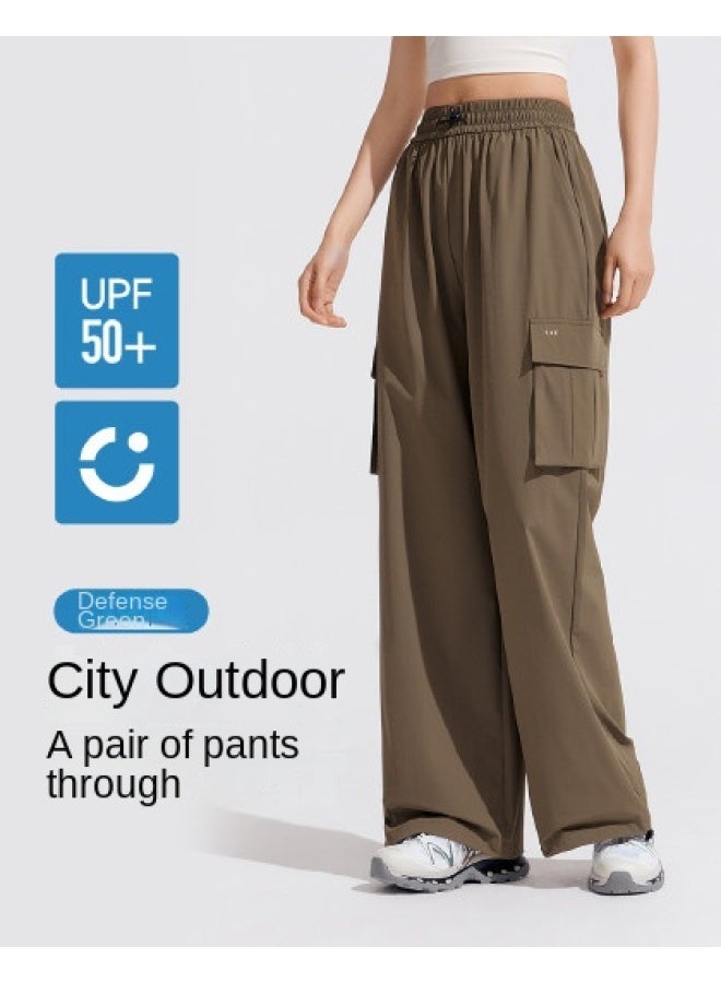 VVC Zero-feel Series Women's Workwear Sun Protection Pants - Lightweight, Breathable, Loose Wide-leg Trousers With Airy Sun Protection - Image 1