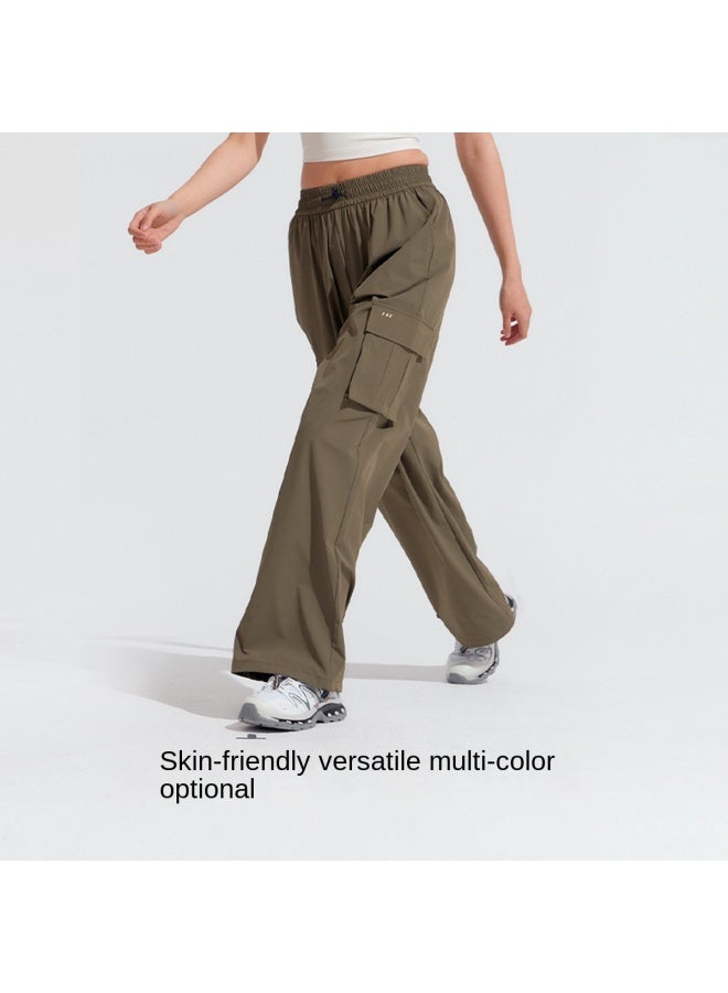 VVC Zero-feel Series Women's Workwear Sun Protection Pants - Lightweight, Breathable, Loose Wide-leg Trousers With Airy Sun Protection - Image 3