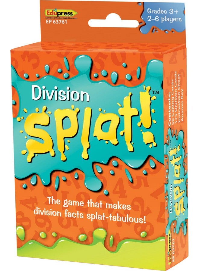 Teacher Created Resources Splat™ Game: Division (EP63761) - Image 1