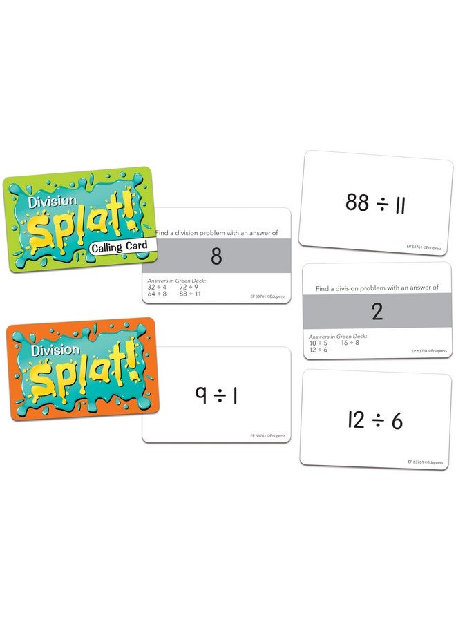 Teacher Created Resources Splat™ Game: Division (EP63761) - Image 2
