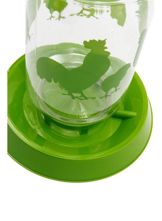 Lixit Feeder or Waterer for Chickens and Other Wildlife (128oz Pack of 2) - Image 4