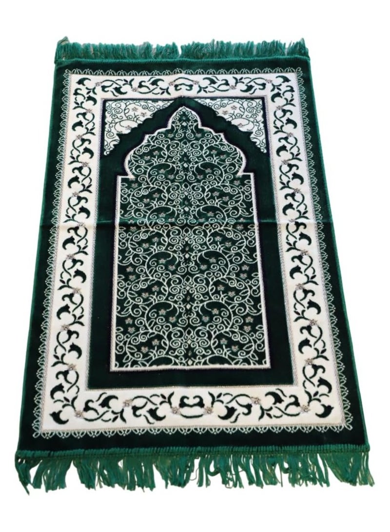 Premium Muslim Prayer Mat Or Islamic Rug Ramadan Gift Set Janamaz Sajadah