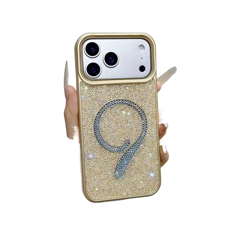 غطاء MagSafe، حماية من السقوط، مقاوم للصدمات لـ iPhone 11 Pro، Gold مغناطيسي باللون الذهبي - Layan Lure - Image 1