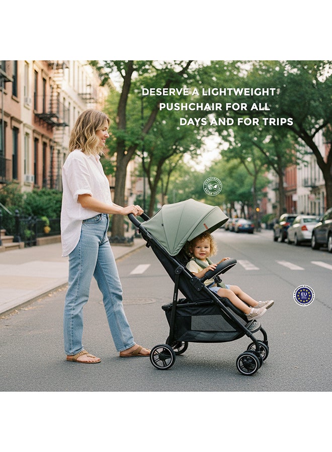 Neobreez VOMX1 Ultra Lightweight Stroller, Compact&Quick Fold Baby Stroller, Travel Stroller, Pushchair, Toddler Baby Trolley, Waterproof UPF 50+Canopy,0-4yrs,22kg,3yrs Warranty - Image 3