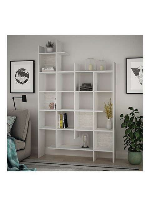 Manco Bookcase - White - 2 Years Warranty