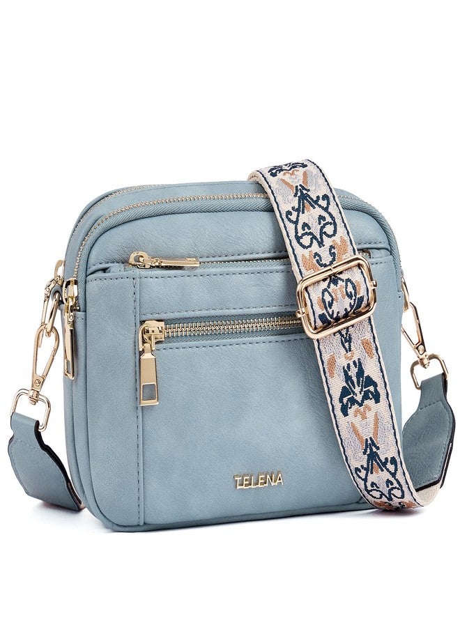 Telena Crossbody Purse for Women Small Crossbody Bags Trendy Vegan Leather with Adjustable Shoulder Strap - Image 1