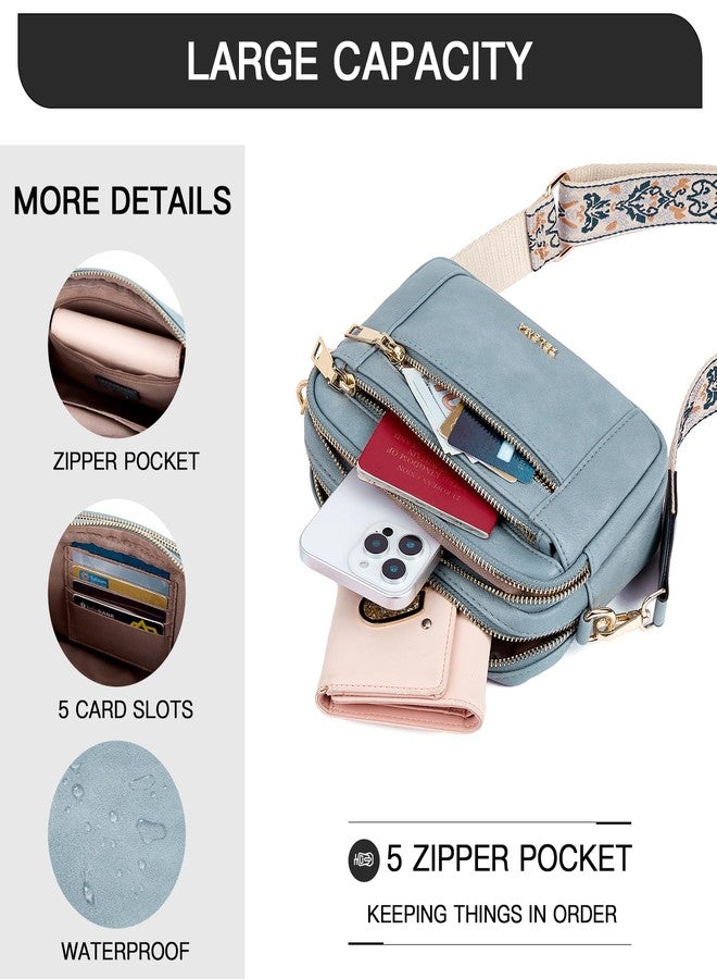 Telena Crossbody Purse for Women Small Crossbody Bags Trendy Vegan Leather with Adjustable Shoulder Strap - Image 4