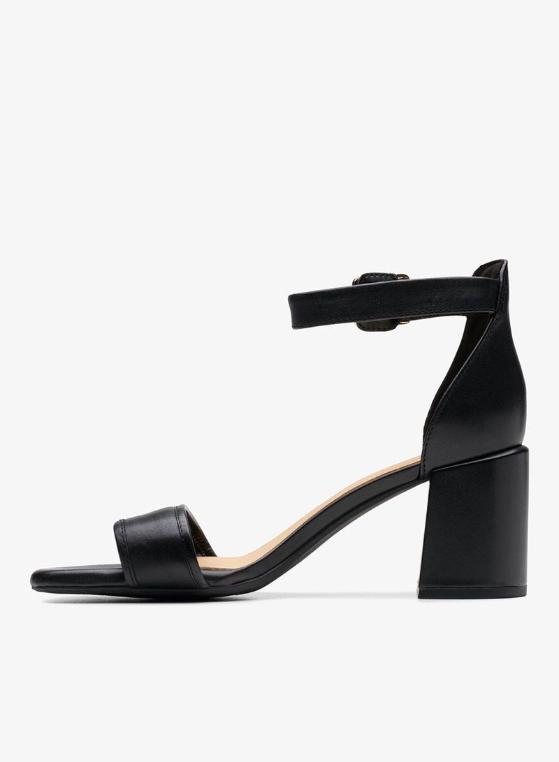 clarks Ezoria Mae Black Leather - Image 2
