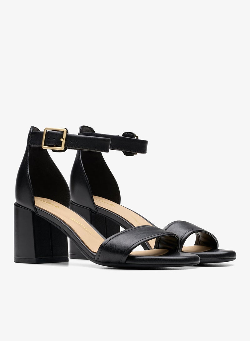 clarks Ezoria Mae Black Leather - Image 3