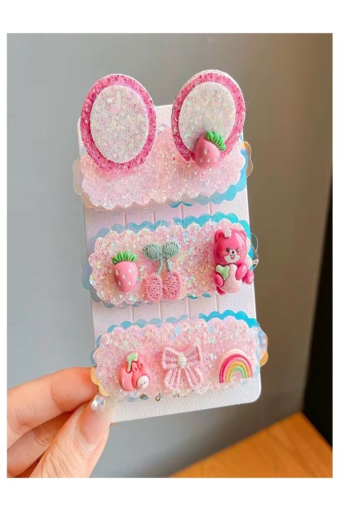 Girls hair accessories girls hair clips set kids toddlers teens girls hair accessory hair ties with hair pins hair accessories for girls daily school nursery university parties occasions holidays practical everyday use girls hair accessories for styling girls hair accessory set different styles hair decoration kit perfect gift for children and young women