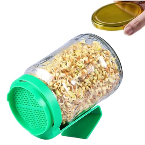 PRIMESAGE® Sprouts Maker Jar Sprout Maker Sprout Jar Sprouts Maker Sprouts Maker Jar Sprout Maker Jar Sprouting | 700 ML - Image 1