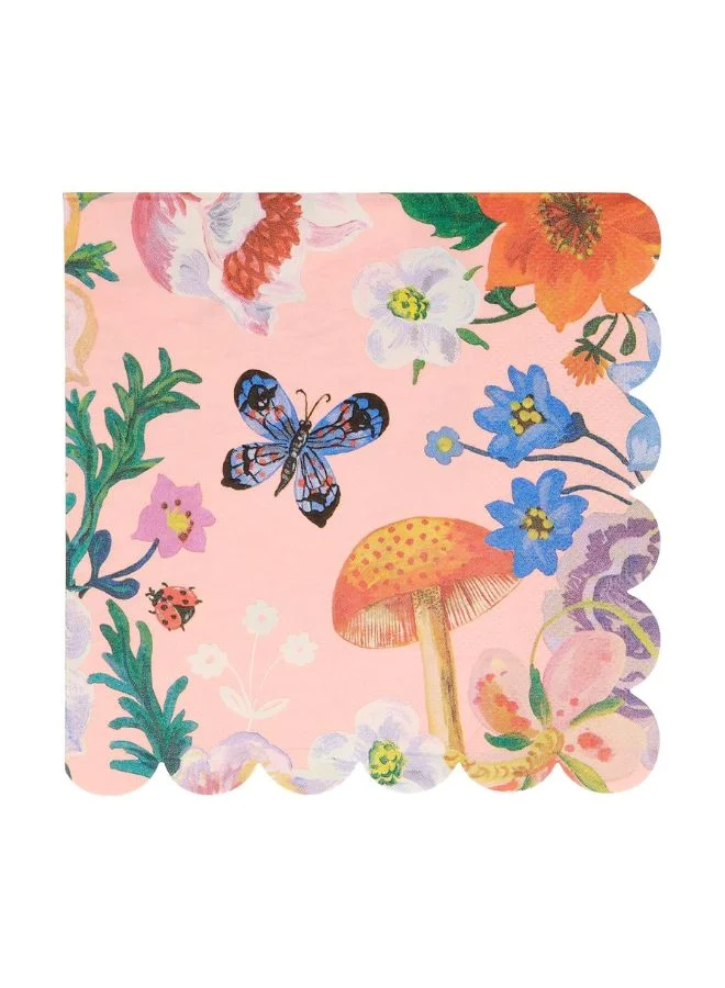 Meri Meri Nathalie Lete Flora Large Napkins