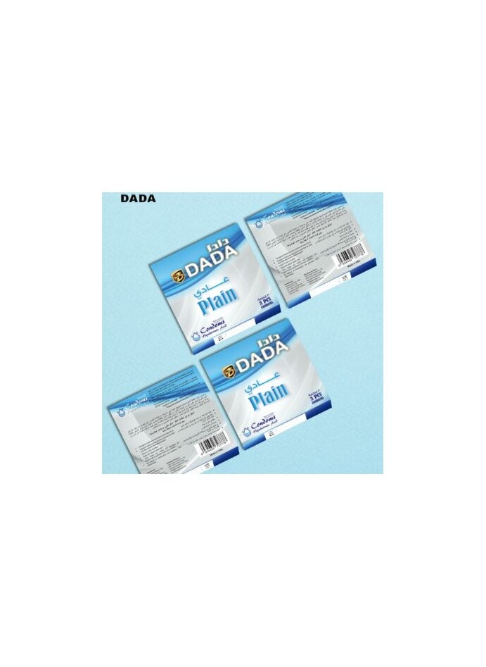 Dada - DADA PLAIN CONDOMS 3S - Image 1