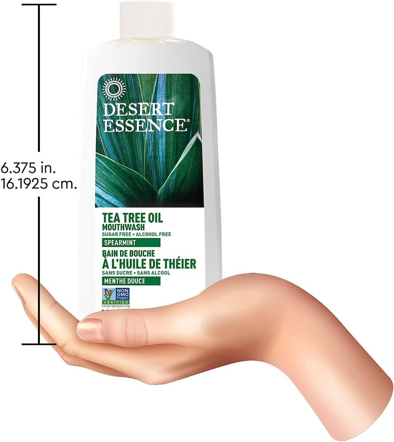 Desert Essence Natural Refreshing Tea Tree Oil Mouthwash - 8fl oz - Image 5