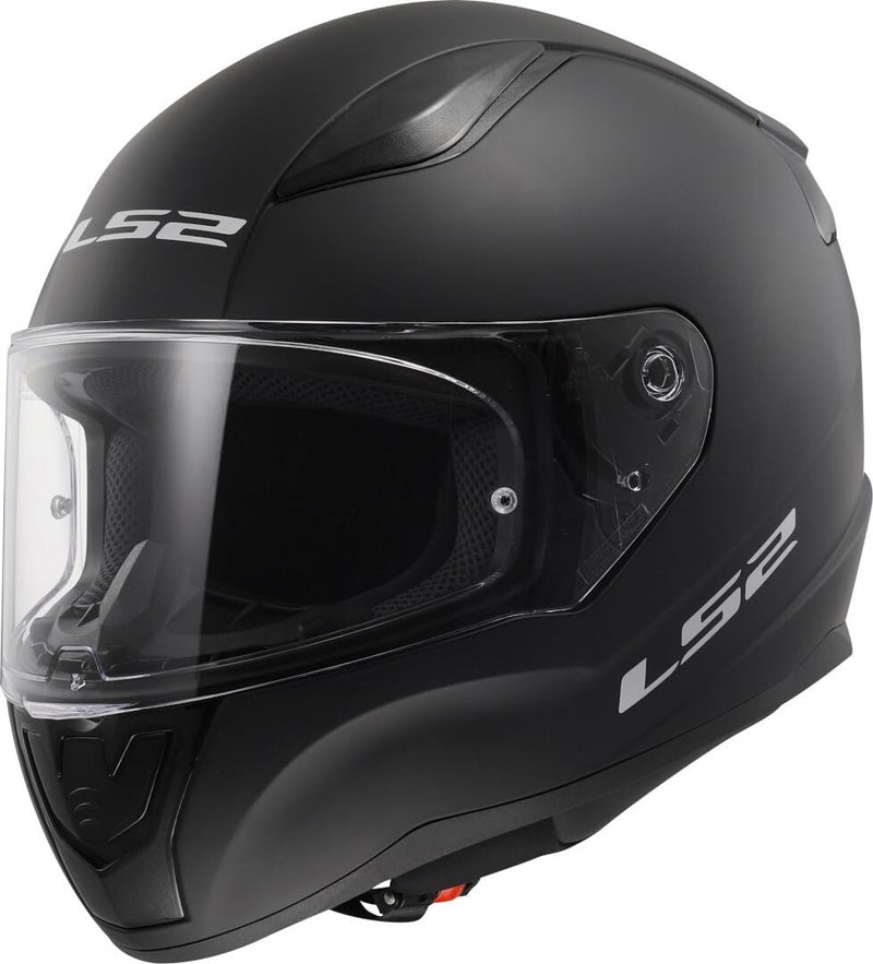 LS2 Motorcycle Helmets-Rapid Matt, Black, Size M - Image 1