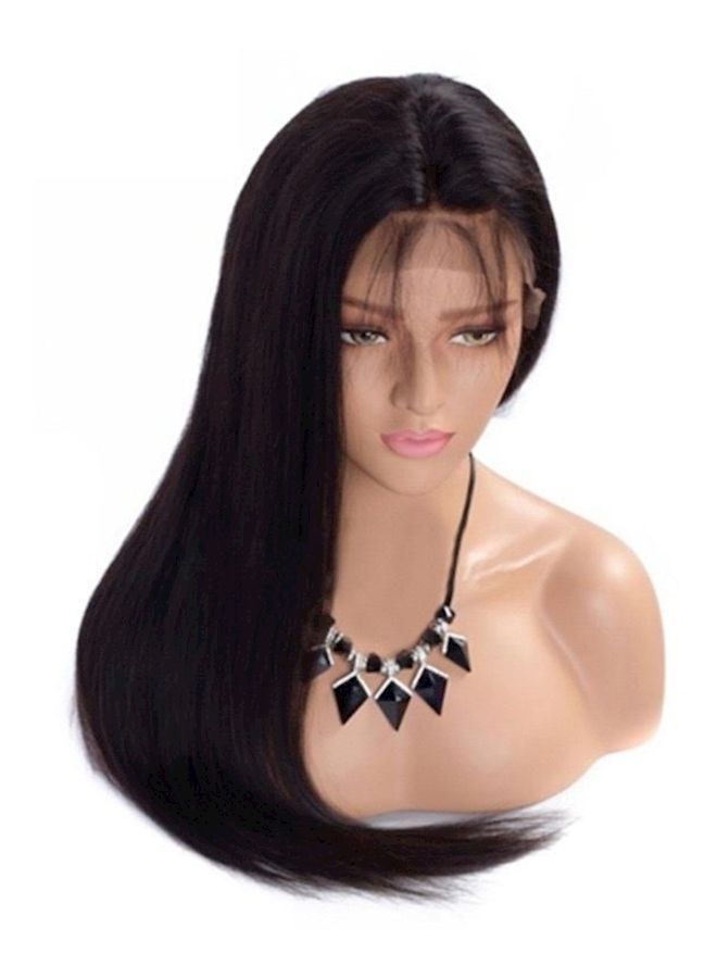 NIBEMINENT Long Hair Wig Black - Image 1