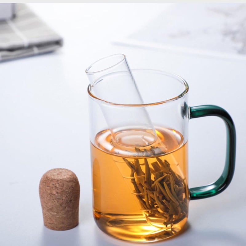 Glass Tea Strainer Infuser Filter Tube For Loose Leaf Tea Brewing Kitchen Home - Image 5
