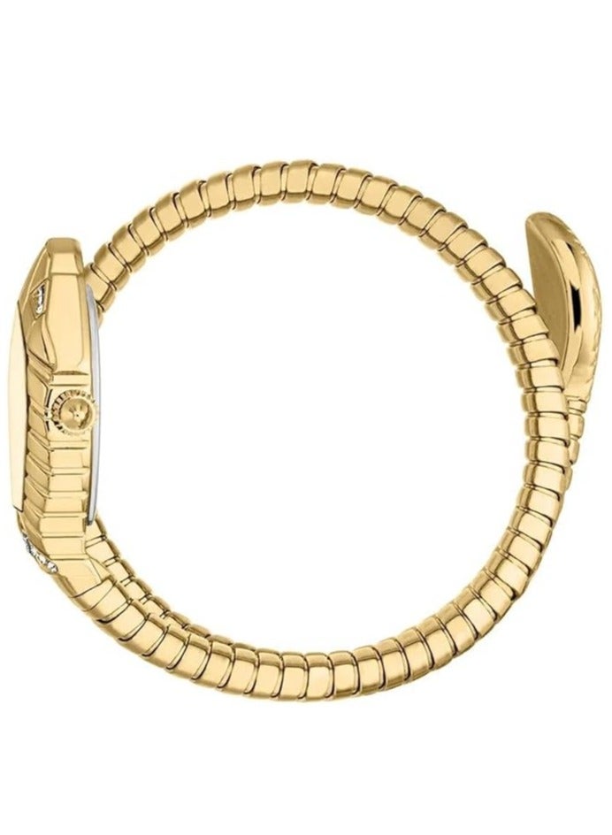 جاست كافالي ساعة كواتز النسائية من جاست كافالي بتصميم ثعبان مميز - Image 3