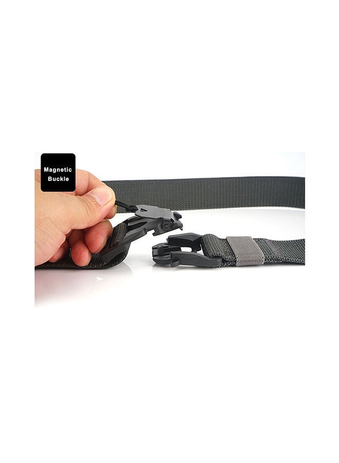 NIBEMINENT Adjustable Webbing Belt with Quick Release Magnetic Buckle 26x9centimeter - Image 4