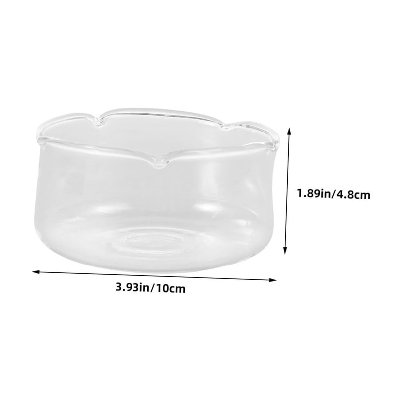 2 Piece Glass Planter Vase for Hydroponic Plants Desktop Aquatic Plant Container Home Office Decor Clear Transparent - Image 3