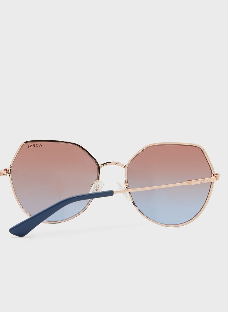 GUESS Pentagon Sunglasses - Image 3