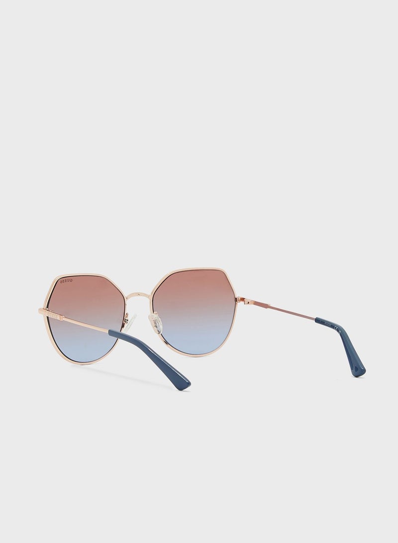 GUESS Pentagon Sunglasses - Image 2