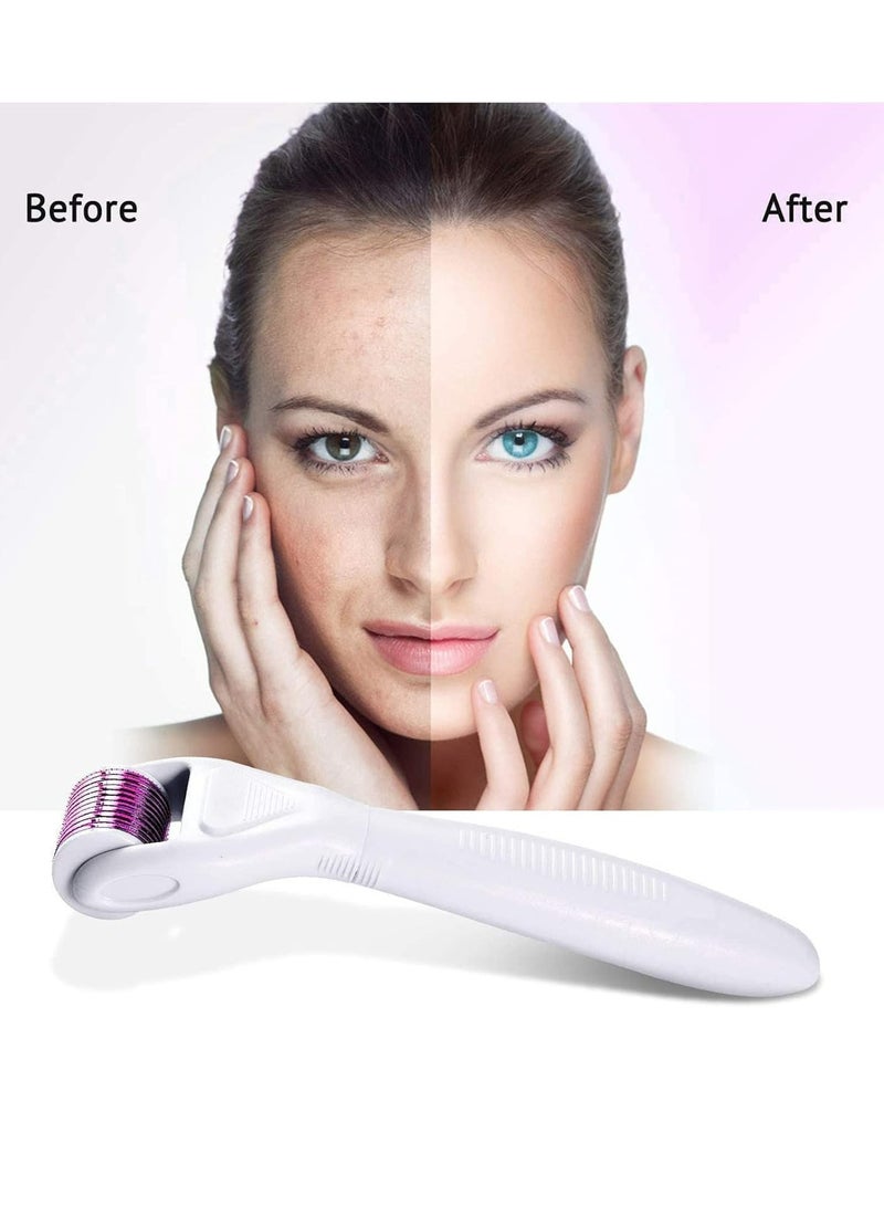 Healife Derma Roller, 8 in 1 with Stainless Steel Micro Needles, Derma Roller Set, Derma Roller Set with for Face & Body Care, Derma Roller for Anti Wrinkle/Hair Loss/Stretch Marks  - Image 5