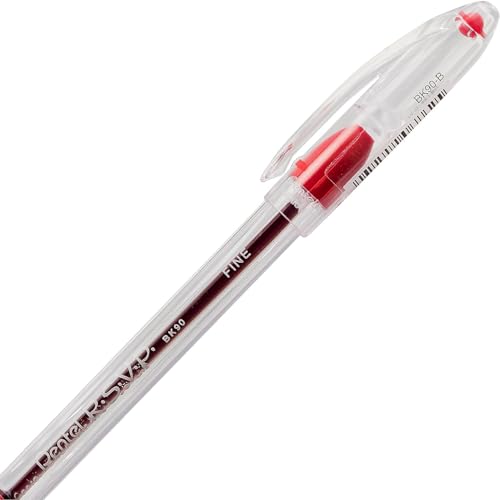 Pentel 474028 R.S.V.P. Ballpoint Pens Fine Point Assorted Ink 5 Pack (BK90BP5M) - Image 5