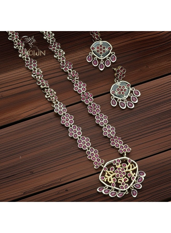 Pretty Precious 805148 Trendy Necklace With Oxidised Plating - Image 1