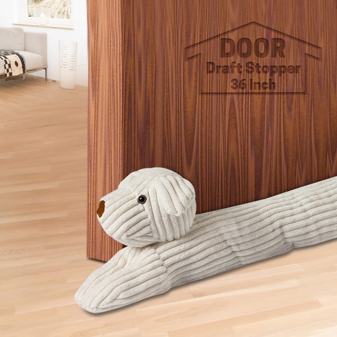 36 INCH UNDER DOOR STOPPER DECORATIVE DOOR NOISE BLOCKER WEIGHTED 32 POUNDS ANIMAL AIR DRAFT STOPPER SOUNDPROOF ENERGY SAVER FOR DOOR WINDOW
