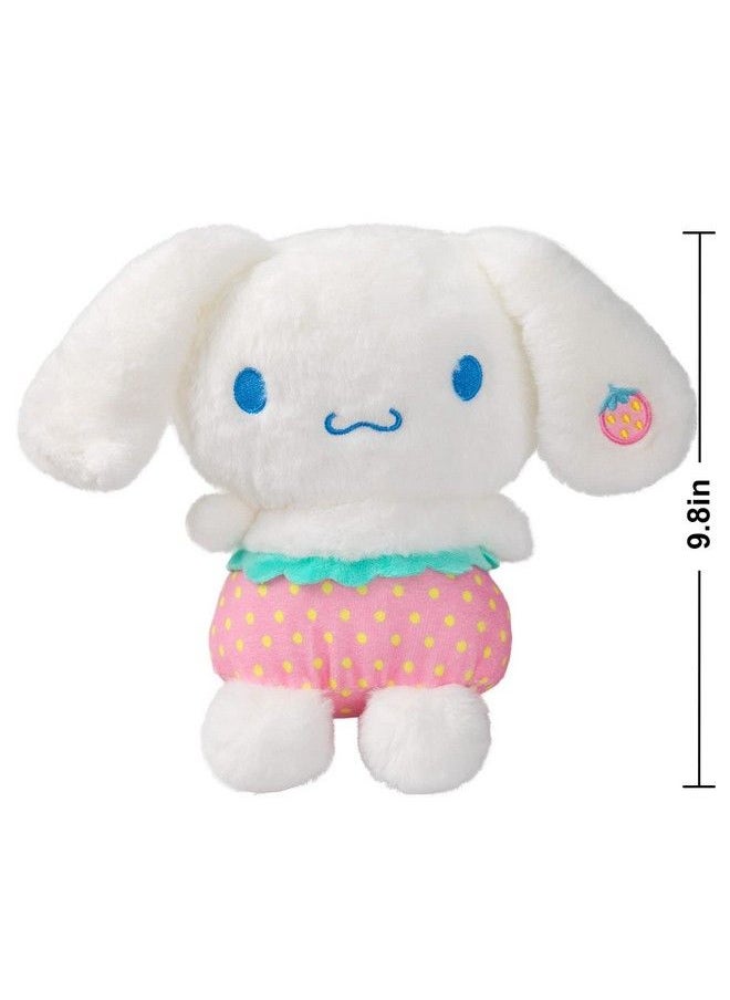 Maikerry - Kawaii Cinnamoroll Plush Doll 8" Kuruomi My Melo Anime Plush Figure Toy Strawberry Stuffed Animal Pillow Perfect Cartoon Theme Party Favor For Girls Children Fans Valentine - Image 1